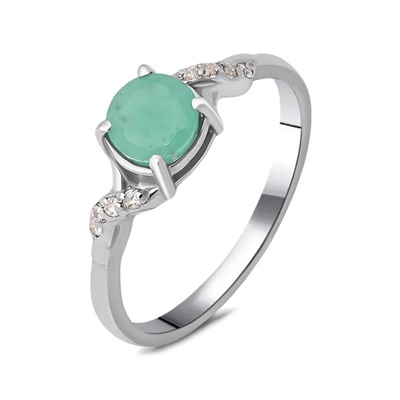 Кольцо, изумруд берилл, Ю-Жаворонок