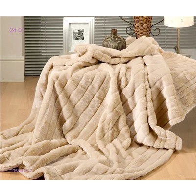 Меховой плед -БРОНЬ 2055913-2