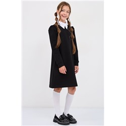 Школьное платье для девочки из футера двухнитки Bonito
