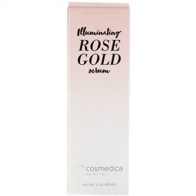 Cosmedica Skincare, Осветляющая сыворотка из розового золота, 2 унции (60 мл)