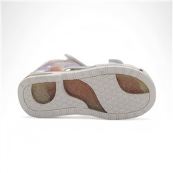 Сандалии детские В566-18 бело фиолетовые