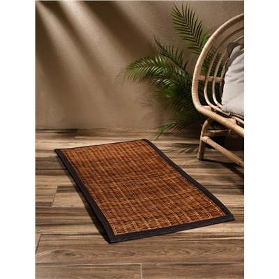 Коврик плетёный из ротанга, 100×50×0.7 см