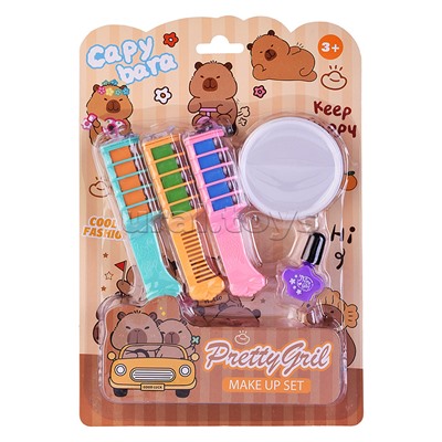Набор детской косметики "Яркий образ" на листе