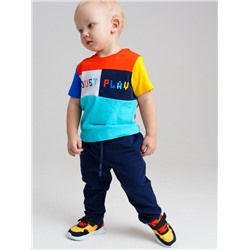 Комплект детский трикотажный для мальчиков: фуфайка (футболка), брюки