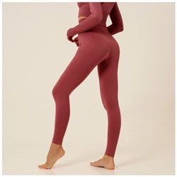 Легинсы женские спортивные Sangh, размер 40-42, цвет пудровый