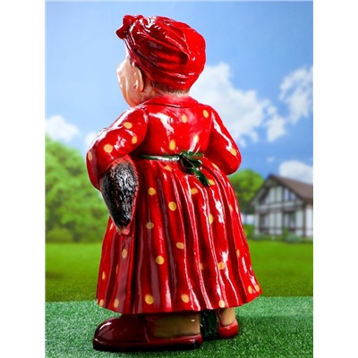 Садовая фигура из гипса «Тёща с гусями», 52×33×79 см