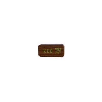 Будильник сетевой 150x70x42мм, часы 220В зел.цифры + +USB кабель