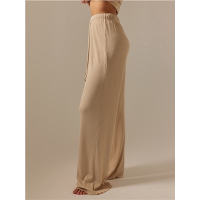 Брюки домашние женские SL HOME Soft Home, размер 52-54, бежевые