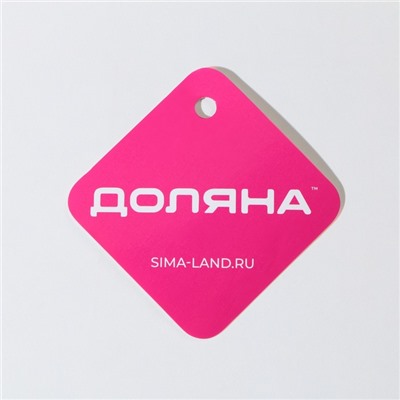 Корзина для продуктов Доляна, 44.5×35×8 см, коричевая