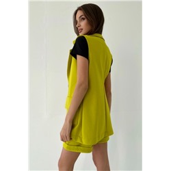 Жилет 8191 (Желто-горчичный)