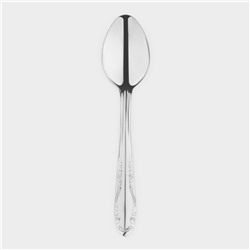 Набор чайных ложек из нержавеющей стали «Общепит», толщина 0.7 мм, 6 шт., серебряный