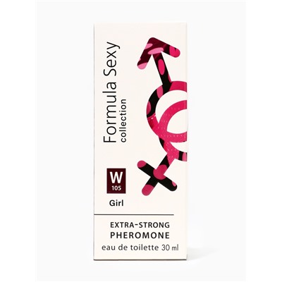 Туалетная вода женская с феромонами Formula Sexy collection Girl W105, 30 мл