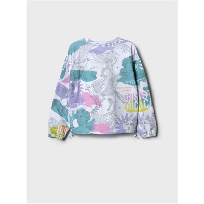 Толстовка трикотажная для девочек