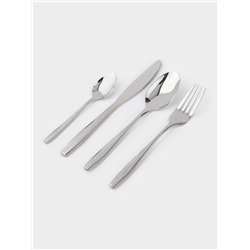 Столовые приборы Magistro, 24 предмета, нержавеющая сталь, серебристый