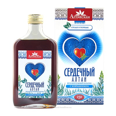 Бальзам Сердечный Алтай с боярышником 250 мл