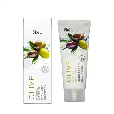 Ekel Интенсивный крем для рук с экстрактом оливы, 100 мл 13810