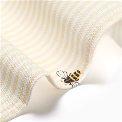 Скатерть Доляна «Пчёлки», 146×110 см, рогожка 164 г/м², 100% хлопок