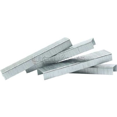 Скобы для степлера мебельного 53/8 1000 шт в картонной коробке, оцинкованные