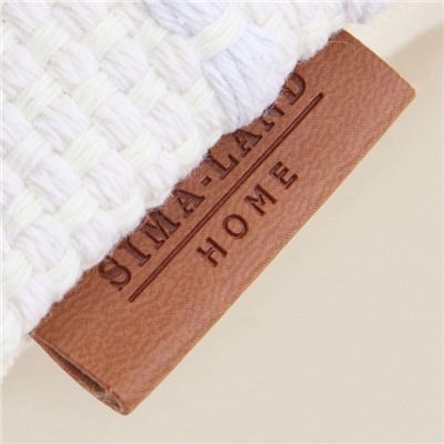 Наволочка декоративная с вышивкой SL Home, 45×45 см, хлопок 100%, молочная