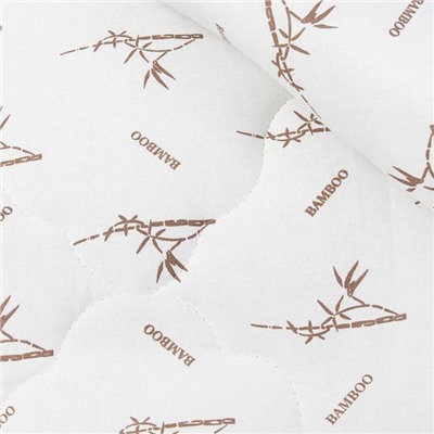 Одеяло всесезонное Адамас «Бамбук», размер 110×140 ± 5 см, 300 г/м², чехол поликоттон, цвет микс