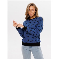 Толстовка женская ТЖ-36 (Синие стрелочки)