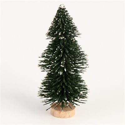 Миниатюра кукольная «Ёлочка со снегом», набор 2 шт., размер 1 шт. — 14×6×6 см