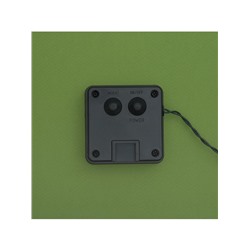 Гирлянда «Нить», 4.5 м, уличная, с насадками «Шарик», IP44, 30 LED, 2 режима, солнечная батарея, тёмная нить, свечение жёлтое