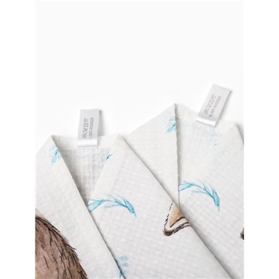 Набор полотенец Этель «С праздником Пасхи», 2 шт., 100% хлопок