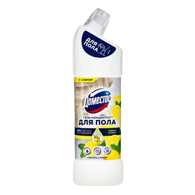 Средство для мытья полов Domestos, «Лимон и мята» 1 л
