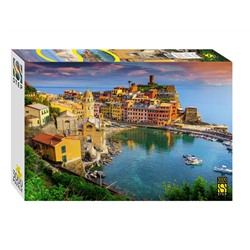 Пазлы 3000 "Вернацца. Италия"