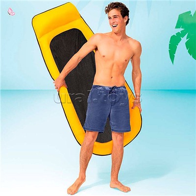 Матрас-сетка с подголовником, 178 х 94 см, цвета МИКС, 58836EU INTEX