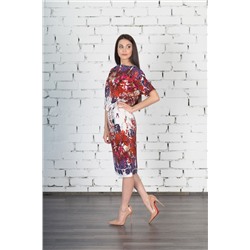 Платье трикотажное 100RED