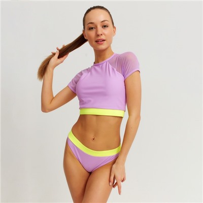 Купальник раздельный MINAKU, цвет сиреневый, размер 46