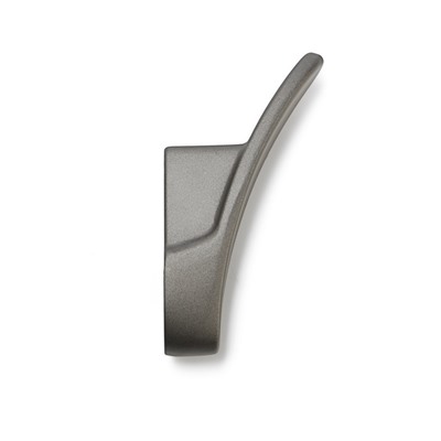 Крючок мебельный CAPPIO PLATE, однорожковый, графит