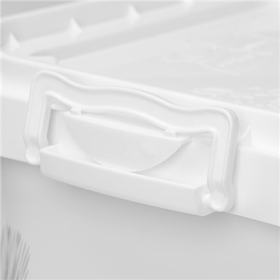 УЦЕНКА Контейнер для муки и сахара, 25 л, 36.5×36.5×35.7 см, квадрат, сломана крышка, МИКС