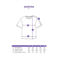 Футболка PLAYTODAY, 1088758