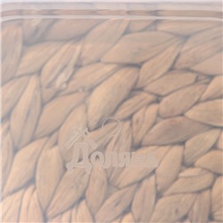 Набор контейнеров пищевых прямоугольных Доляна, 3 шт.: 150 мл, 500 мл, 1.2 л, цвет синий