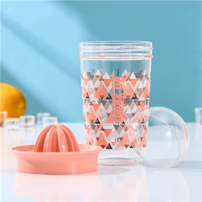 Соковыжималка для цитрусовых ручная Renga «Сомбреро», 600 мл, 11×19 см, тритан, МИКС