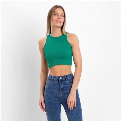 Топ женский Little Secret, цвет тёмно-зелёный, размер 44 (M)