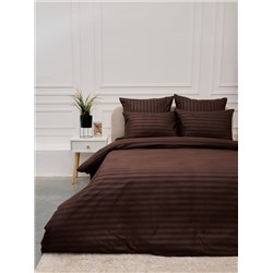 Пододеяльник Микрофибра Страйп - Шоколад