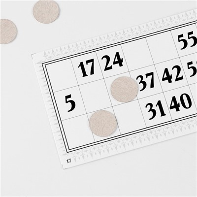 Русское лото «Классическое», 24 карточки, 90 бочонков, 96 фишек