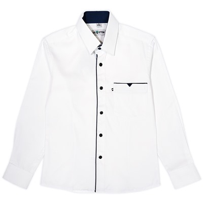 DS2A62-00d** Сорочка детская приталенная на кнопках BROSTEM