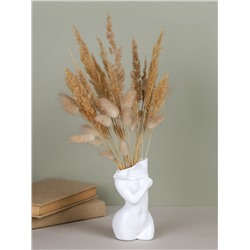 Статуэтка кашпо Бюст 14 см / DG-005 /уп 108/белая