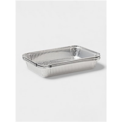 Набор форм для выпечки из фольги Доляна, 31×21×4.5 см, 5 шт.