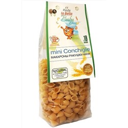 Макароны детские "Ракушки мини" 300г ЭКОПРОДУКТЫ, 1189863