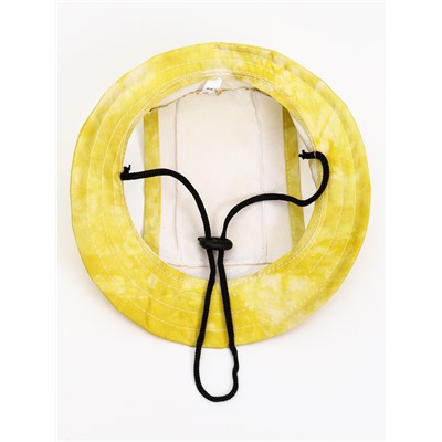 Панама для собак и кошек, размер L, ОГ - 42 см, вес 15-45 кг, жёлтая