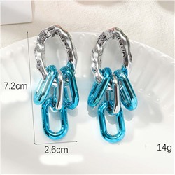 Серьги длинные на гвоздиках арт. 13 1488 (id 266986)