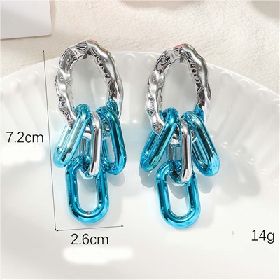 Серьги длинные на гвоздиках арт. 13 1488 (id 266986)