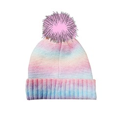 Шапка трикотажная для девочек