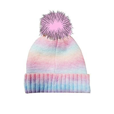 Шапка трикотажная для девочек